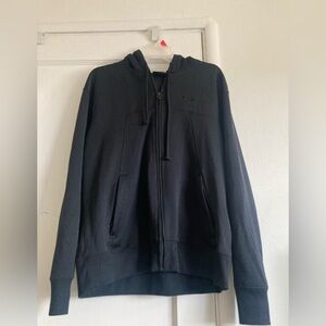 Oakley Black Zip Up Sweater with Hood